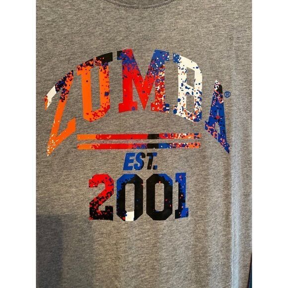 Unisex Small Zumba Muscle‎ Shirt NEW. - Picture 2 of 4